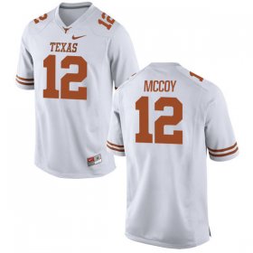 Wholesale Cheap Men\'s Texas Longhorns 12 Colt McCoy White Nike College Jersey