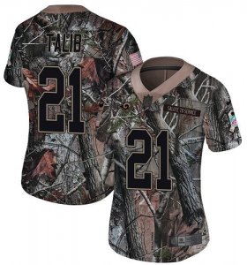 Wholesale Cheap Nike Rams #21 Aqib Talib Camo Women\'s Stitched NFL Limited Rush Realtree Jersey