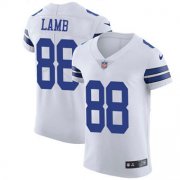 Wholesale Cheap Men's Cowboys #88 CeeDee Lamb Nike White Vapor Untouchable Elite Jersey