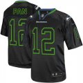 Wholesale Cheap Nike Seahawks #12 Fan Lights Out Black Men's Stitched NFL Elite Jersey