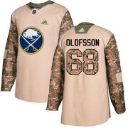 Wholesale Cheap Adidas Sabres #68 Victor Olofsson Camo Authentic 2017 Veterans Day Stitched NHL Jersey