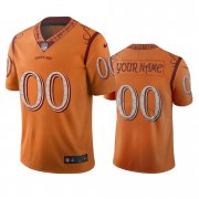 Wholesale Cheap Tampa Bay Buccaneers Custom Orange Vapor Limited City Edition Jersey