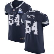 Wholesale Cheap Nike Cowboys #54 Jaylon Smith Navy Blue Team Color Men's Stitched With Established In 1960 Patch NFL Vapor Untouchable Elite Jersey