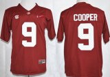 Wholesale Cheap Alabama Crimson Tide #9 Amari Cooper 2015 Playoff Rose Bowl Special Event Diamond Quest Red Jersey