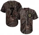 Wholesale Cheap Astros #7 Craig Biggio Camo Realtree Collection Cool Base Stitched MLB Jersey