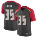 Wholesale Cheap Nike Buccaneers #35 Jamel Dean Gray Men's Stitched NFL Limited Inverted Legend Jersey