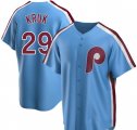 Cheap Philadelphia Phillies #28 John kruk baby blue jersey