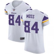 Wholesale Cheap Nike Vikings #84 Randy Moss White Men's Stitched NFL Vapor Untouchable Elite Jersey