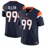 Cheap Men's Denver Broncos #99 Zach Allen Navy 2024 F.U.S.E. Alternate Vapor Limited Football Stitched Jersey