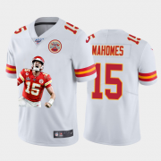 Cheap Kansas City Chiefs #15 Patrick Mahomes Nike Team Hero 2 Vapor Limited NFL 100 Jersey White Golden