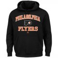 Wholesale Cheap Philadelphia Flyers Majestic Heart & Soul Hoodie Black