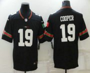 Wholesale Cheap Men's Dallas Cowboys #19 Amari Cooper Black Mexico 2021 Vapor Untouchable Stitched Nike Limited Jersey