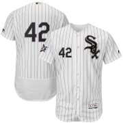 Wholesale Cheap Chicago White Sox #42 Majestic 2019 Jackie Robinson Day Flex Base Jersey White