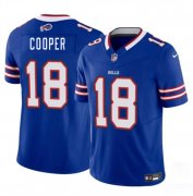 Cheap Men's Buffalo Bills #18 Amari Cooper Royal 2024 F.U.S.E. Vapor Untouchable Limited Football Stitched Jersey