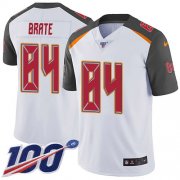 Wholesale Cheap Nike Buccaneers #84 Cameron Brate White Men's Stitched NFL 100th Season Vapor Untouchable Limited Jersey