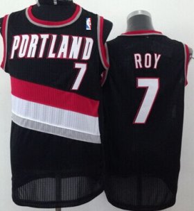 Wholesale Cheap Portland Trail Blazers #7 Brandon Roy Black Swingman Jersey