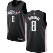 Wholesale Cheap Wizards #8 Rui Hachimura Black Basketball Swingman City Edition 2018-19 Jersey