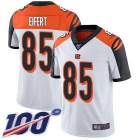 Wholesale Cheap Nike Bengals #85 Tyler Eifert White Men\'s Stitched NFL 100th Season Vapor Limited Jersey