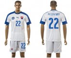 Wholesale Cheap Slovakia #22 Pecovsky Home Soccer Country Jersey