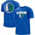 Cheap Men's Dallas Mavericks Blue City Edition T-Shirt