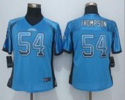 Wholesale Cheap Nike Panthers #54 Shaq Thompson Blue Alternate Women's Stitched NFL Elite Drift Fashion Jersey