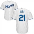 Wholesale Cheap Royals #21 Lucas Duda White Cool Base Stitched Youth MLB Jersey