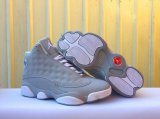 Wholesale Cheap Air Jordan 13 GS Wolf Grey Grey/White