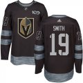 Wholesale Cheap Adidas Golden Knights #19 Reilly Smith Black 1917-2017 100th Anniversary Stitched NHL Jersey