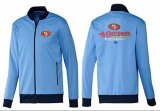 Wholesale Cheap MLB New York Mets Zip Jacket Blue_1