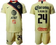 Wholesale Cheap America #24 O.Peralta Home Soccer Club Jersey