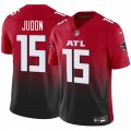 Cheap Men's Atlanta Falcons #15 Matthew Judon Red Black 2024 F.U.S.E Vapor Untouchable Limited Football Stitched Jersey