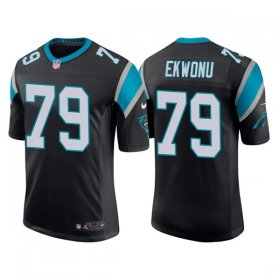 Wholesale Cheap Men\'s Carolina Panthers #79 Ikem Ekwonu 2022 Black Stitched Jersey