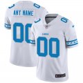 Wholesale Cheap Detroit Lions Custom Nike White Team Logo Vapor Limited NFL Jersey