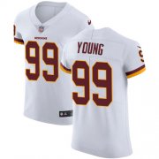 Wholesale Cheap Nike Redskins #99 Chase Young White Men's Stitched NFL New Elite Jersey