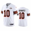 Wholesale Cheap Cleveland Browns 10 Anthony Schwartz Nike 1946 Collection Alternate Vapor Limited NFL Jersey White