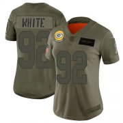 Wholesale Cheap Nike Packers #92 Reggie White Camo Women's Stitched NFL Limited 2019 Salute to Service Jersey