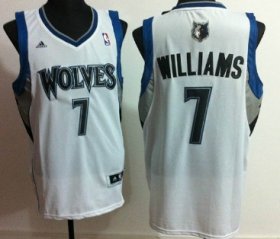 Wholesale Cheap Minnesota Timberwolves #7 Derrick Williams Revolution 30 Swingman Blue Jersey