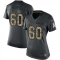 Wholesale Cheap Nike Bills #60 Mitch Morse Black Women's Stitched NFL Limited 2016 Salute to Service Jersey