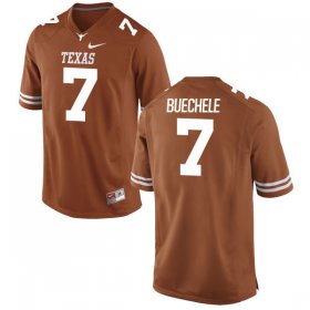 Wholesale Cheap Men\'s Texas Longhorns 7 Shane Buechele Orange Nike College Jersey