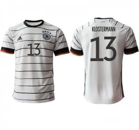 Wholesale Cheap Men 2021 Europe Germany home AAA version 13 white soccer jerseys