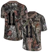 Wholesale Cheap Nike Jets #11 Denzel Mim Camo Men's Stitched NFL Limited Rush Realtree Jersey