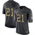 Wholesale Cheap Nike Jaguars #21 C.J. Henderson Black Men's Stitched NFL Limited 2016 Salute to Service Jersey