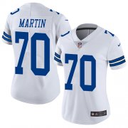 Wholesale Cheap Nike Cowboys #70 Zack Martin White Women's Stitched NFL Vapor Untouchable Limited Jersey