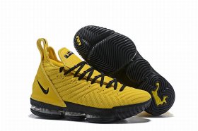 Wholesale Cheap Nike Lebron James 16 Air Cushion Shoes Yellow Black