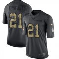 Wholesale Cheap Nike Falcons #21 Desmond Trufant Black Men's Stitched NFL Limited 2016 Salute To Service Jersey