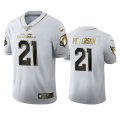 Wholesale Cheap Arizona Cardinals #21 Patrick Peterson Men's Nike White Golden Edition Vapor Limited NFL 100 Jersey