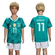 Wholesale Cheap Germany #11 Werner Away Kid Soccer Country Jersey