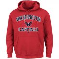 Wholesale Cheap Washington Capitals Majestic Heart & Soul Hoodie Red