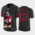 Cheap San Francisco 49ers #10 Jimmy Garoppolo Nike Team Hero 2 Vapor Limited NFL 100 Jersey Black