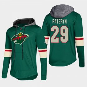 Wholesale Cheap Wild #29 Greg Pateryn Green 2018 Pullover Platinum Hoodie